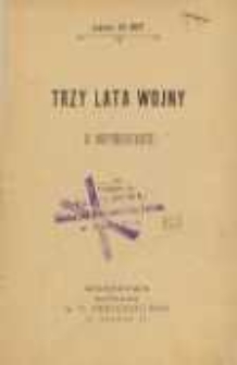 Trzy lata wojny o niepodległość. Cz. 2