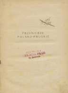 Przymierze polsko-pruskie