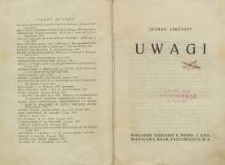 Uwagi