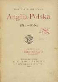 Anglia-Polska : 1814-1864