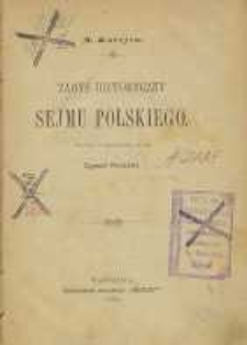 Zarys historyczny sejmu polskiego