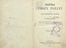 Nauka prozy, poezyi oraz zarys piśmiennictwa polskiego