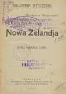 Nowa Zelandja : (podług angielskich źródeł)