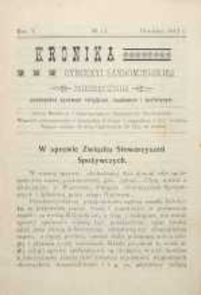 Kronika Diecezji Sandomierskiej, 1912, R. 5, nr 11