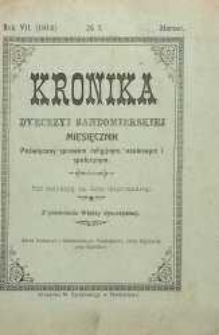 Kronika Diecezji Sandomierskiej, 1914, R. 7, nr 3