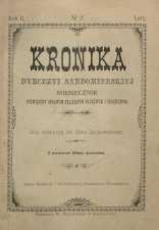 Kronika Diecezji Sandomierskiej, 1909, R. 2, nr 2