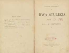 Dwa stulecia XVIII i XIX : badania i przyczynki