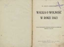 Walka o wolność w roku 1863