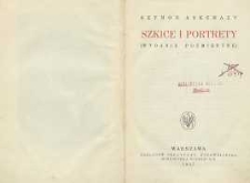 Szkice i portrety (wydanie pośmiertne)