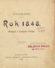 Rok 1848 : obrazy z dziejów Polski