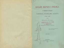 Książę Repnin i Polska w pierwszem czteroleciu panowania Stanisława Augusta (1764-1768). T. 2