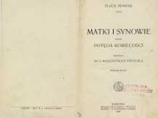 Matki i synowie czyli Potęga kobiecości