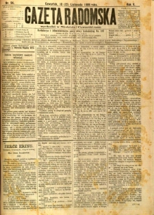 Gazeta Radomska, 1888, R. 5, nr 94