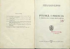 Polska i Francja w przeszłości i dobie współczesnej