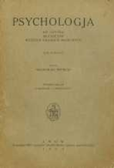 Psychologja do użytku słuchaczów wyższych zakładów naukowych T. 1