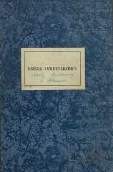 Księga inwentarzowa