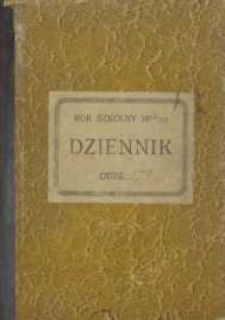 Dziennik na rok szkolny 1932/33 : klasa I