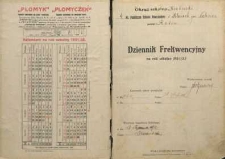 Dziennik Frekwencyjny na rok szkolny 1931/32 : klasa V, VI