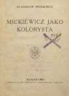 Mickiewicz jako kolorysta