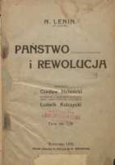 Państwo i rewolucja