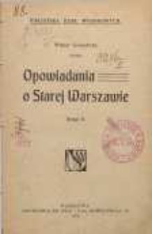 Opowiadania o Starej Warszawie