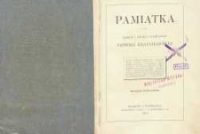 Pamiątka : szkice i studia literackie Jadwigi Krausharowej