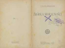 Źródła moralności
