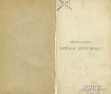 Krótki zarys dziejów astronomii