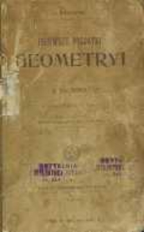 Pierwsze początki geometryi