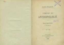 Systematyczny kurs antropologji : rasy psychiczne