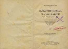 Elektrotechnika prąd&oacute;w słabych