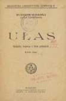 Ułas : sielanka bojowa z błot poleskich