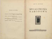 Megalomanja narodowa