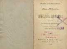 Literatura słowiańska wykładana w Kolegjum Francuskim