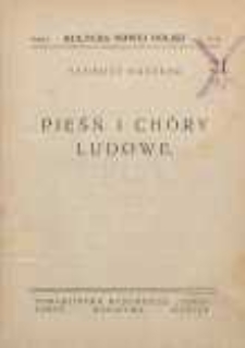 Pieśń i chóry ludowe