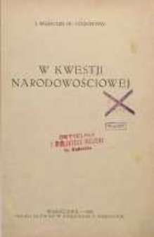 W kwestii narodowościowej