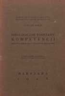 Ideologiczne podstawy kompetencji państwa, samorządu i incjatywy społecznej
