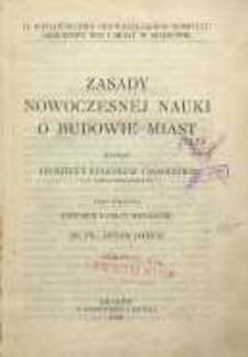 Zasady nowoczesnej nauki o budowie miast