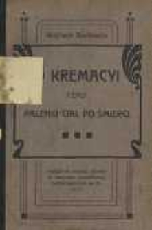 O kremacji czyli paleniu ciał po śmierci