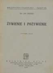 Żywienie i pożywienie