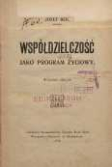 Współdzielczość jako program życiowy