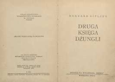 Druga księga dżungli