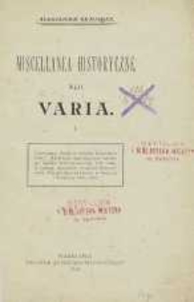 Varia 1