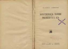 Konfederacja narodu polskiego w r. 1876