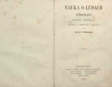 Nauka o ludach (Ethnologia) Oskara Peschel’a