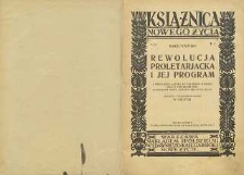 Rewolucja proletarjacka i jej program