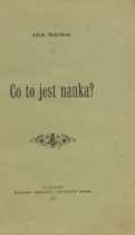 Co to jest nauka?