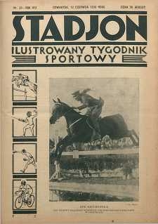 Stadjon : Ilustrowany Tygodnik Sportowy, 1930, R. 8, nr 24
