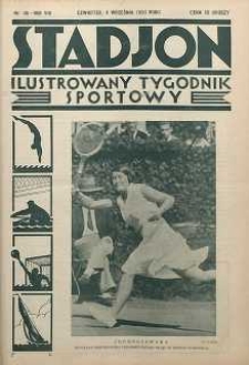 Stadjon : Ilustrowany Tygodnik Sportowy, 1930, R. 8, nr 36