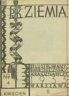 Ziemia, 1933, R. 23, nr 4